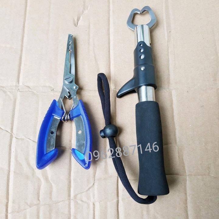 combo kìm kẹp cá catbon loại to