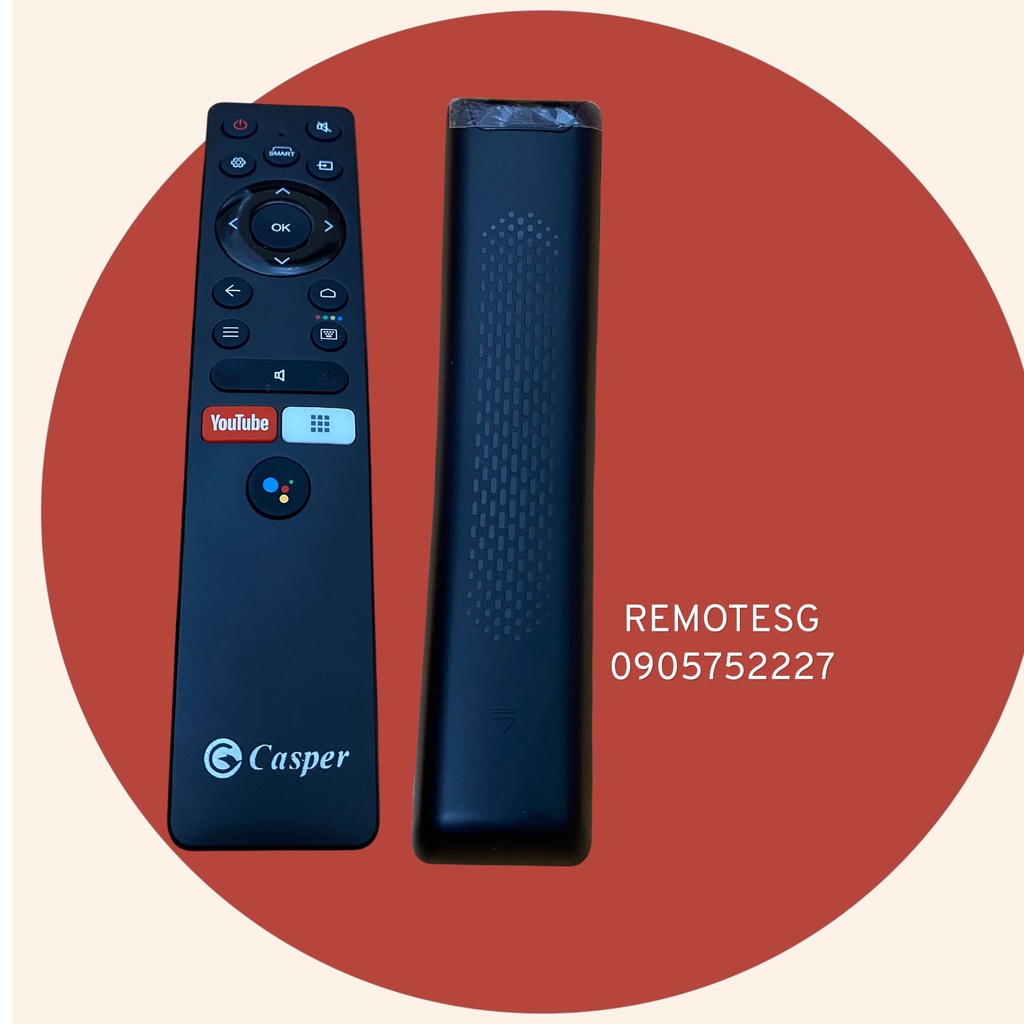 [Mã ELHA9 giảm 15 đơn 50K] REMOTE ĐIỀU KHIỂN TIVI CASPER GIỌNG NÓI