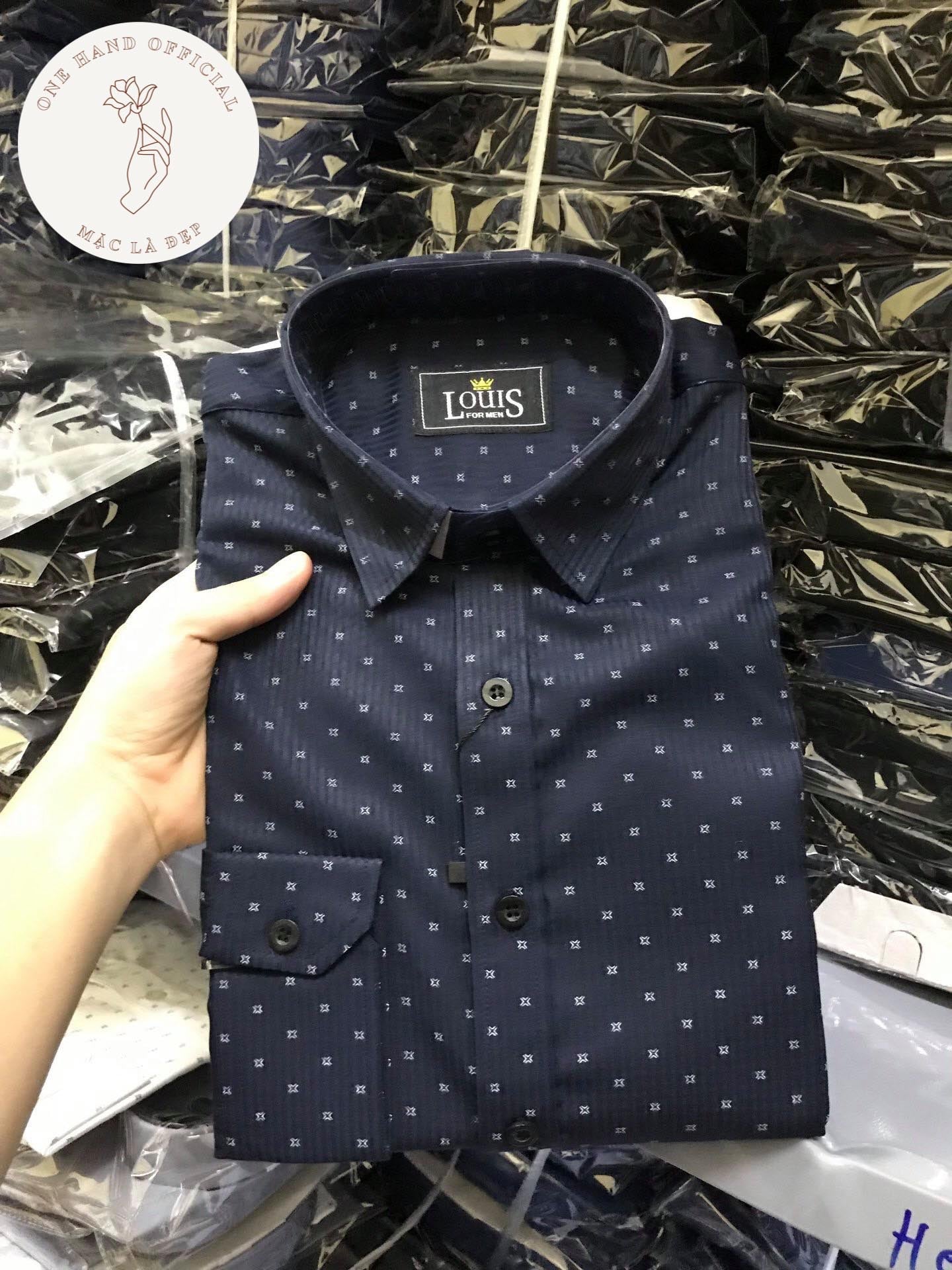 Áo sơ mi nam chấm bi cao cấp