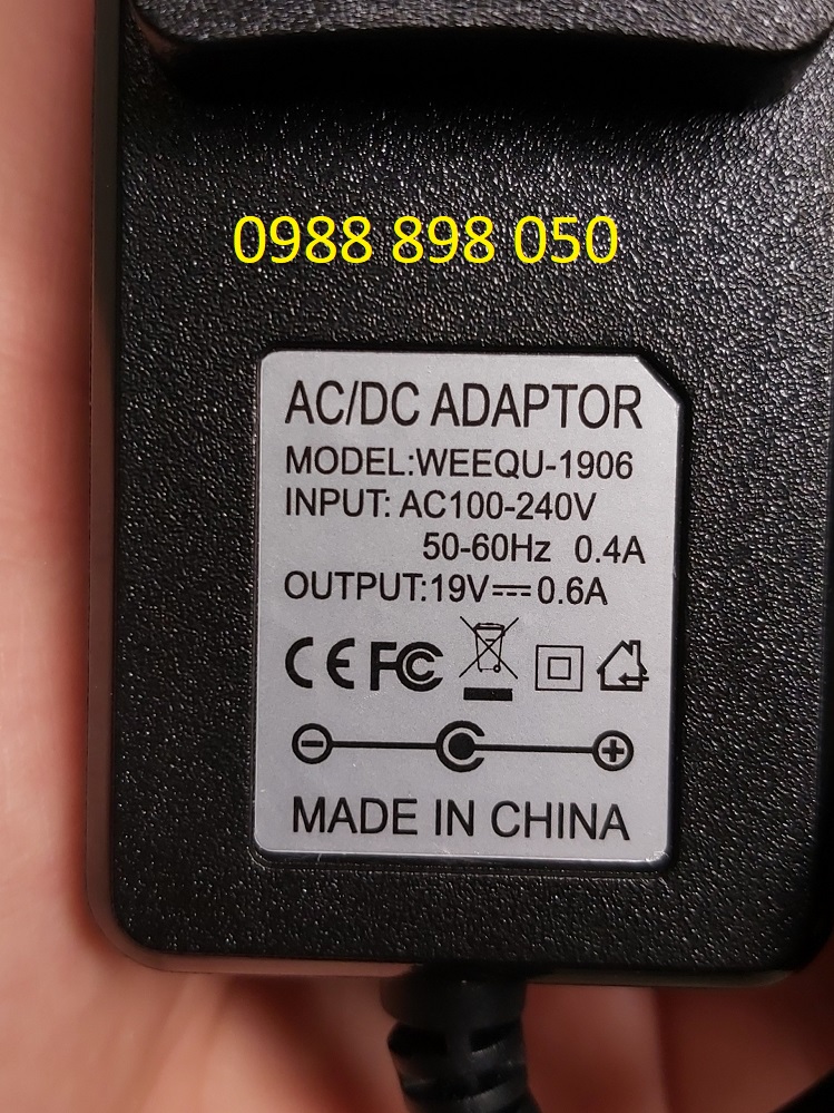 nguồn 19v 0.6a