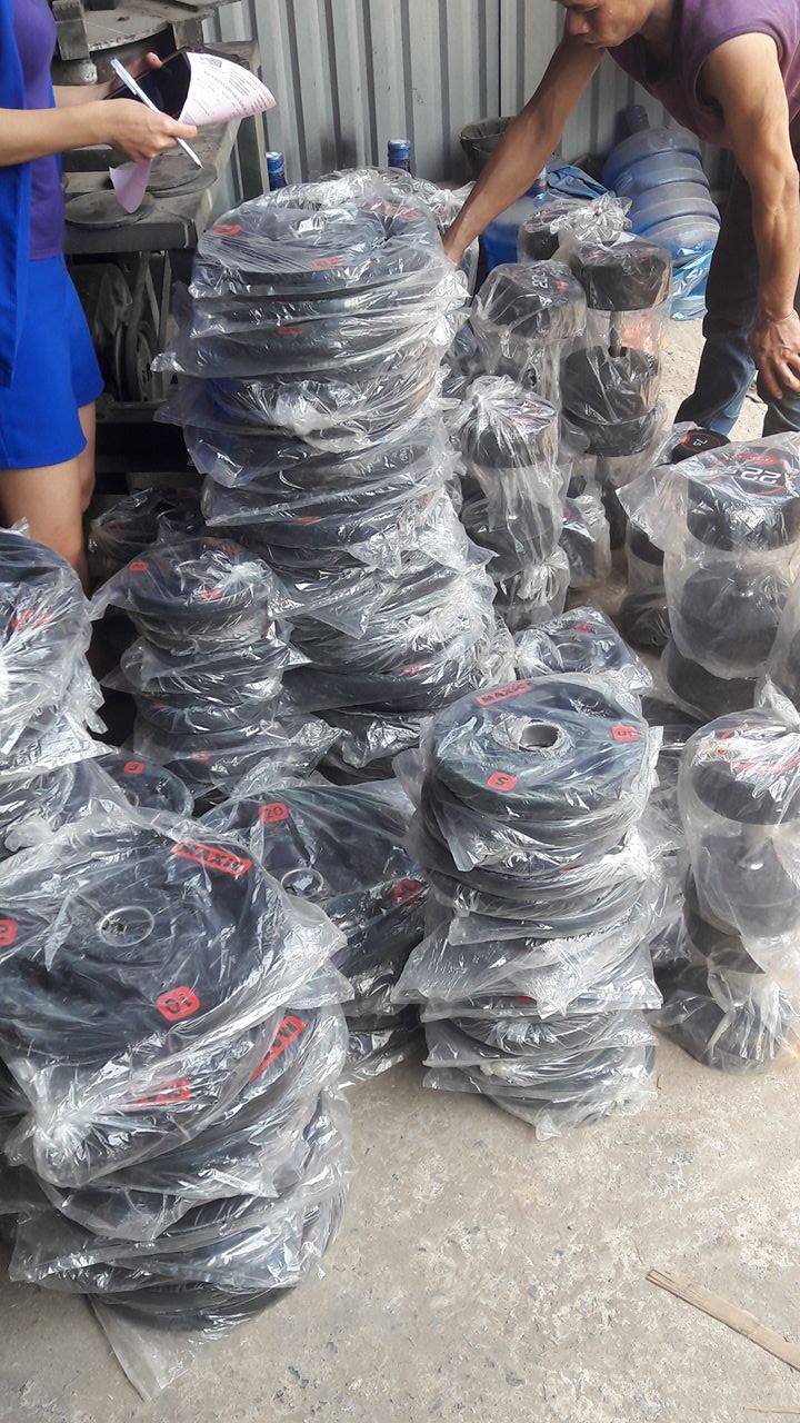 Tạ đĩa cao su ziva 20kg