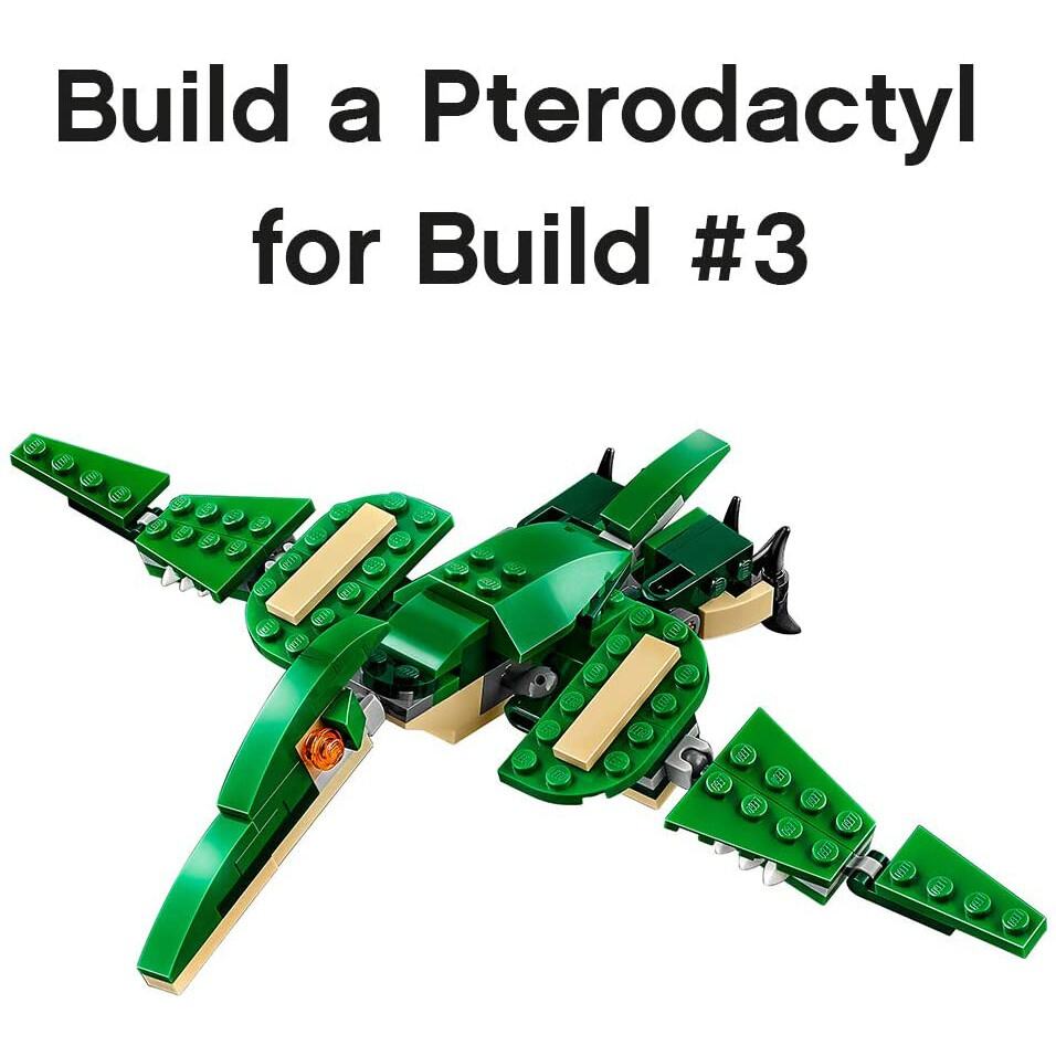 Đồ chơi lắp ráp LEGO Creator khủng long 31058 - Mighty Dinosaurs
