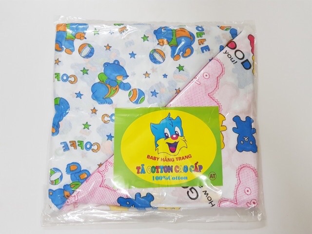 Set 5/10 tã vuông hình gấu loại đẹp