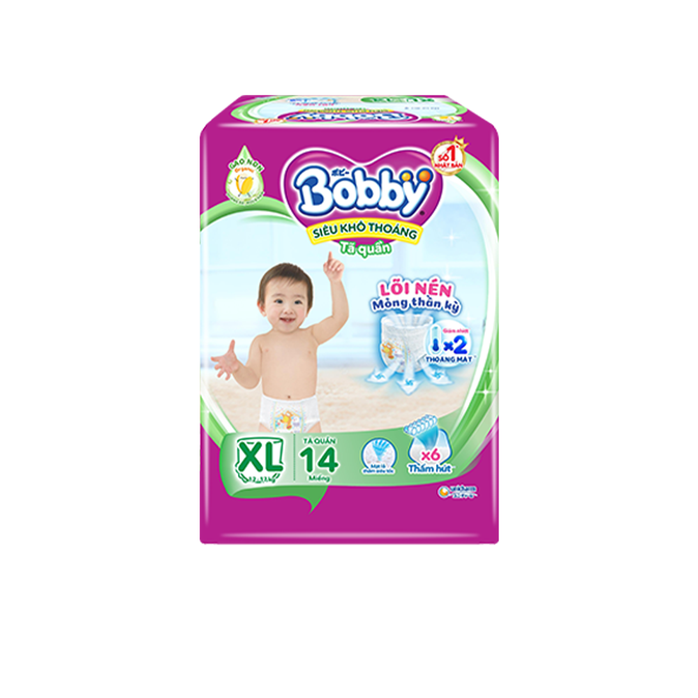 GIFT - Tã quần Bobby XL14