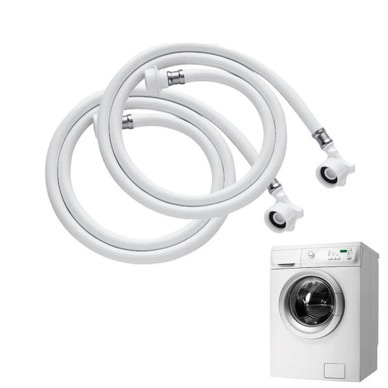 Dây Cấp Nước Máy Giặt Dài 2m (1 Đầu Bắt Ốc - 1 Đầu Ren)