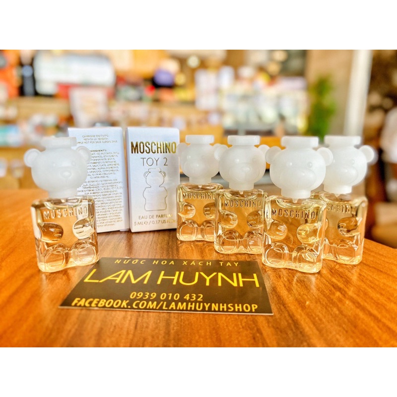 [ CHÍNH HÃNG] Nước hoa mini MOSCHINO TOY 2 5ml
