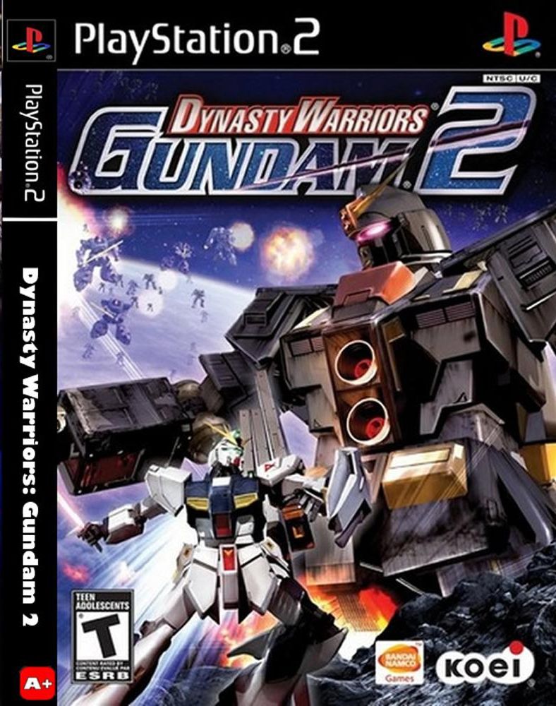 Đĩa game ps2, dynasty warriors: gundam 2. cho ps2