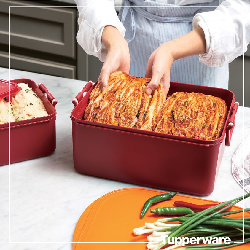 Bộ hộp bảo quản thực phẩm Tupperware ngâm (2)