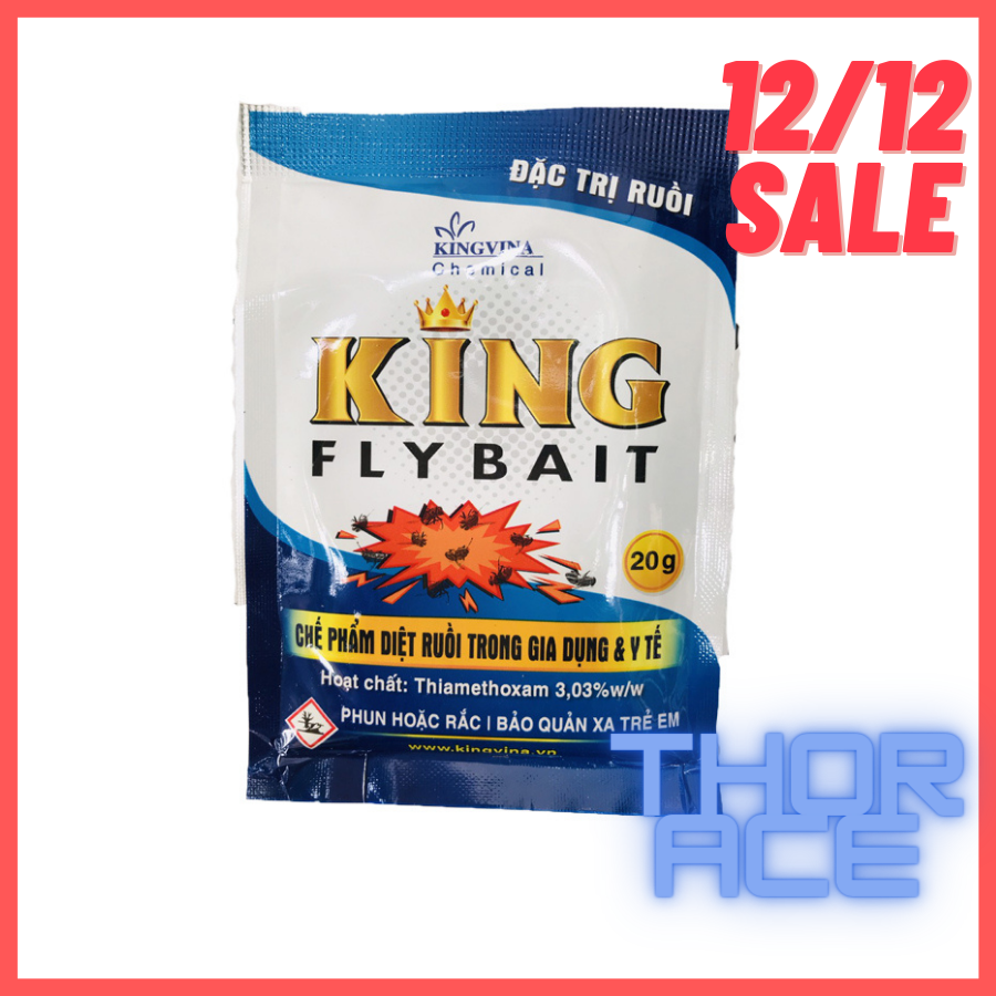 [Hoàn Tiền 10%] Thuốc diệt ruồi tận gốc King Fly Bait diệt ruồi hiệu quả diệt ruồi không mùi - diệt ruồi an toàn - thuốc xịt muỗi y tế - diệt ruồi nhà hàng - diệt ruồi quán ăn