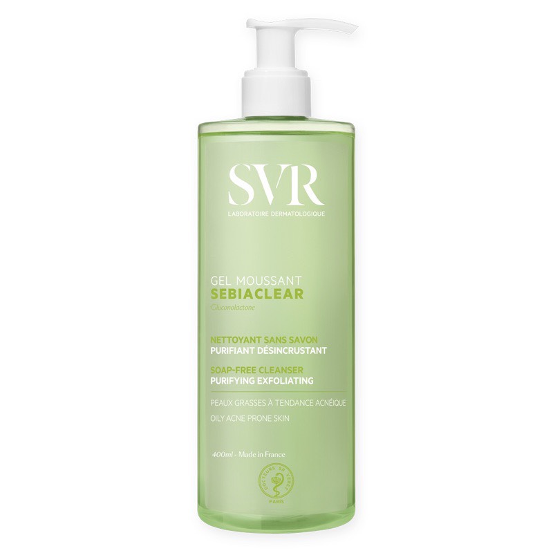Sữa rửa mặt dạng gel svr sebiaclear gel moussant 400ml