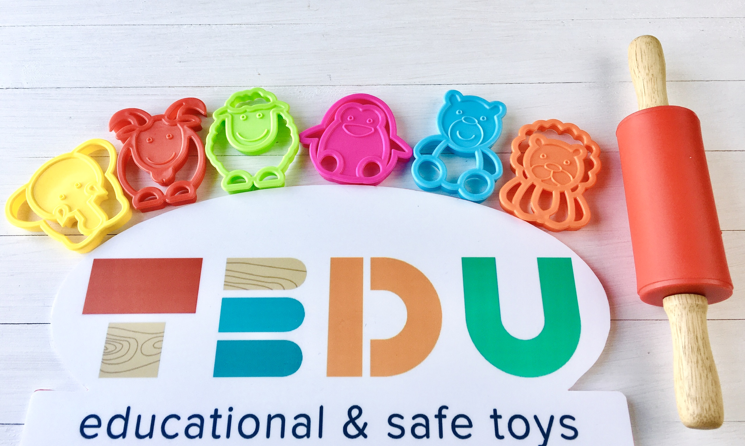 Playdough - 6 Animal Molds