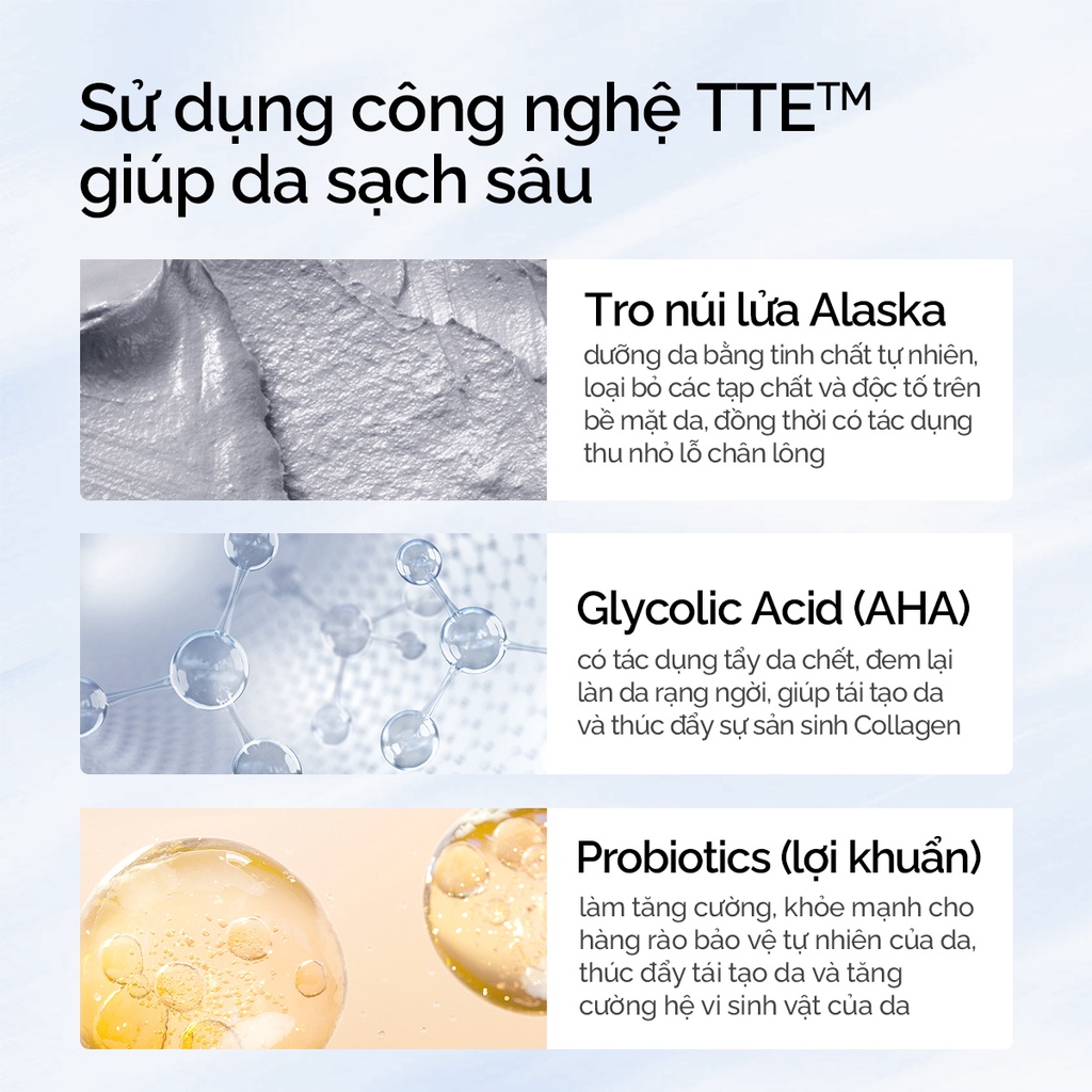 SKINTIFIC Mặt nạ đất sét tro núi lửa Alaska giúp làm sạch sâu 55g