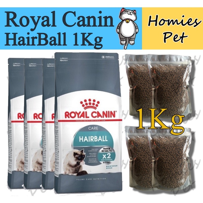 Hạt Royal canin HairBall [CHÍNH HÃNG] cho mèo 1kg, thức ăn cho mèo - Homies Pet
