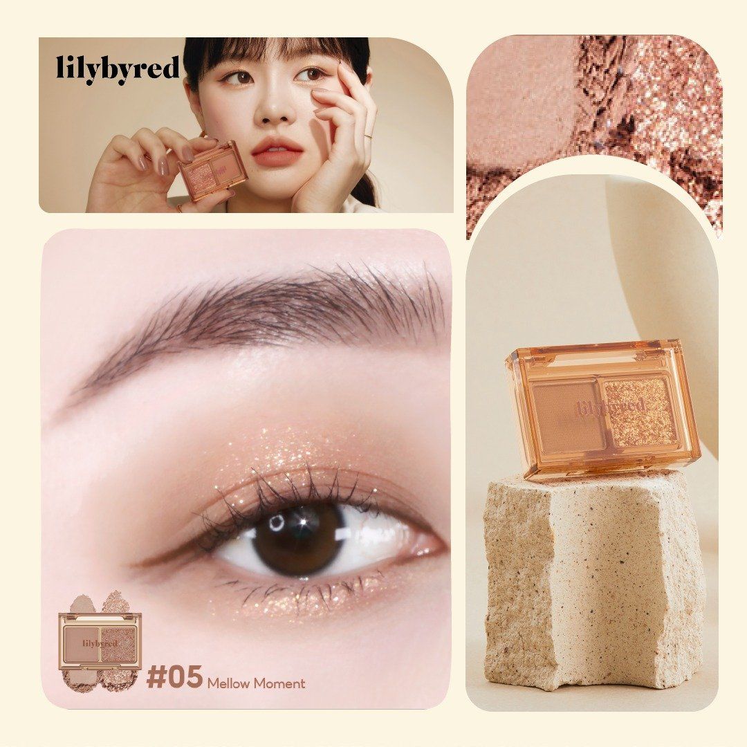 Bảng mắt 2 ô Lilybyred Little Bitty Moment Shadow