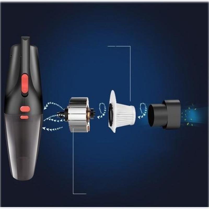 MÁY HÚT BỤI SIÊU HÚT 10W CHUYỂN DÙNG XE HƠI CAO CẤP