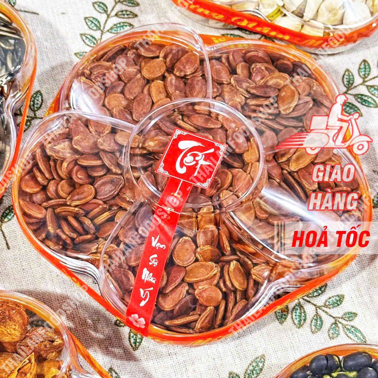 Hạt Dưa Rang Tay Không Phẩm Màu Túi 1kg