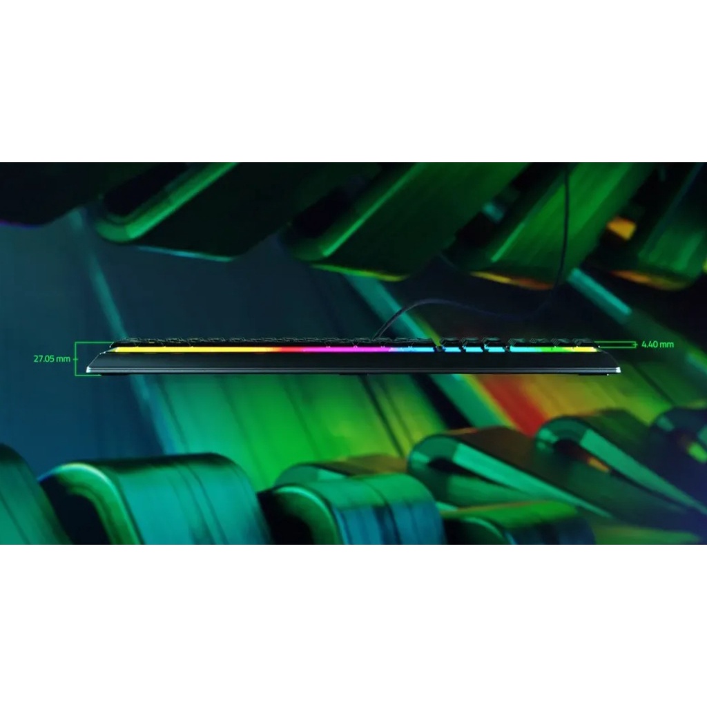 Bàn Phím Chơi Game Razer Ornata V3-Low Profile Gaming Keyboard/ RZ03-04460100-R3M1 - Hàng Chính Hãng