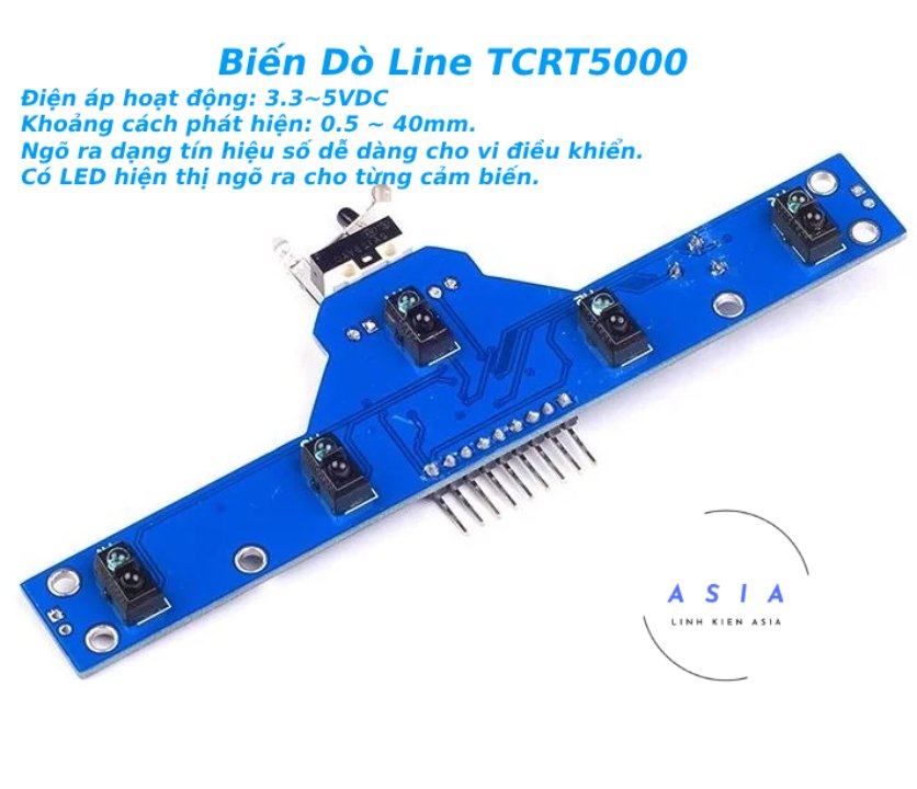 [HCM]Module Cảm Biến Dò Đường 5 Kênh (BFD-1000)