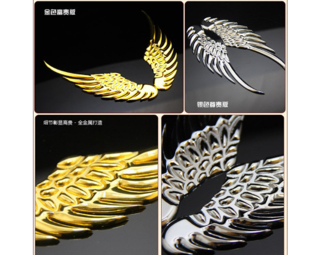 Logo dán xe ô tô cánh chim đại bàng
