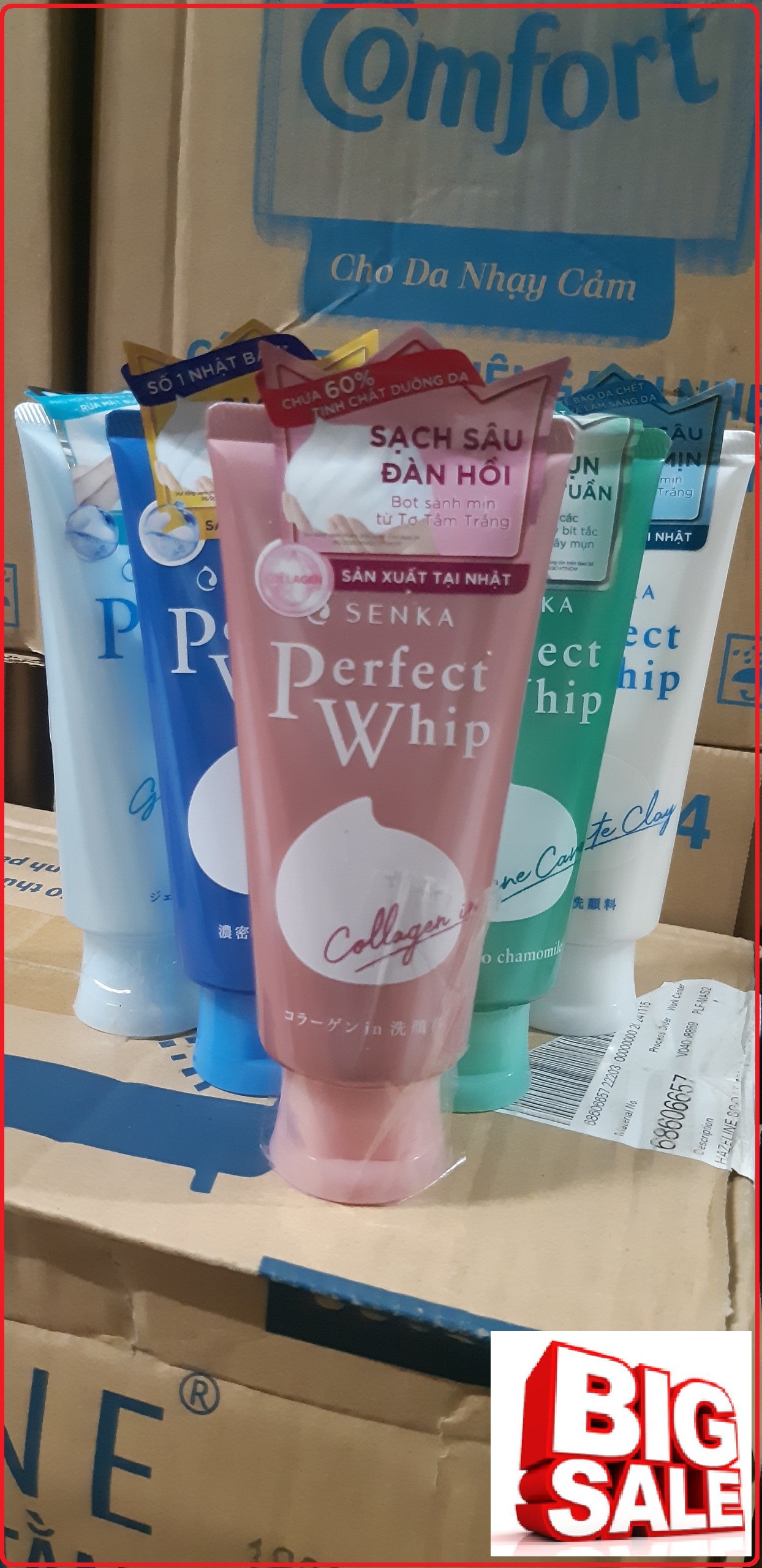 Sữa Rửa Mặt SENKA Perfect Whip 100g/120g