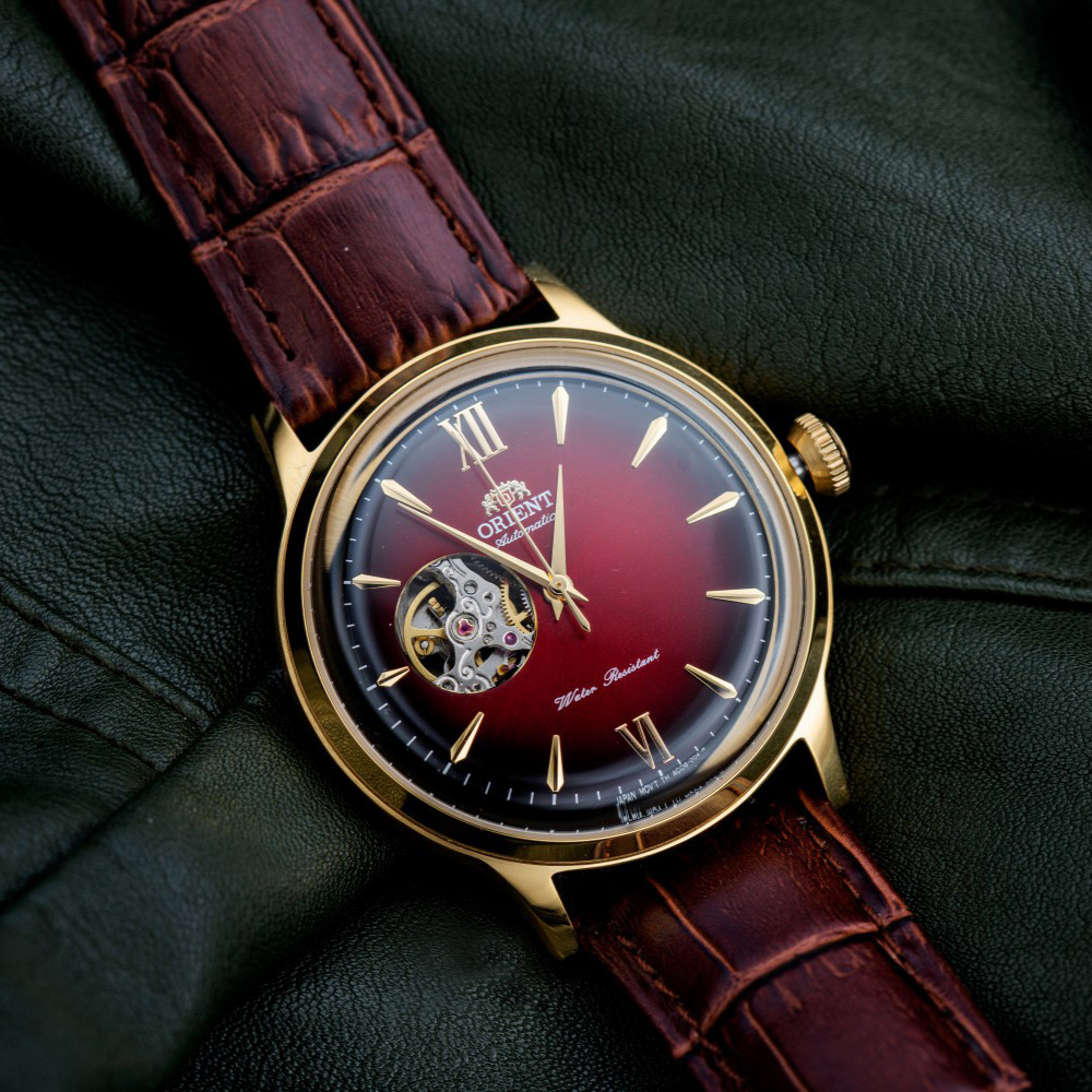 { ĐỒNG HỒ HÀNG HIỆU } Đồng Hồ Cơ Nam Orient Automatic Lộ Tim Dây Da Full Box { BÁN BUÔN ORIENT SEIKO PATEK SK }