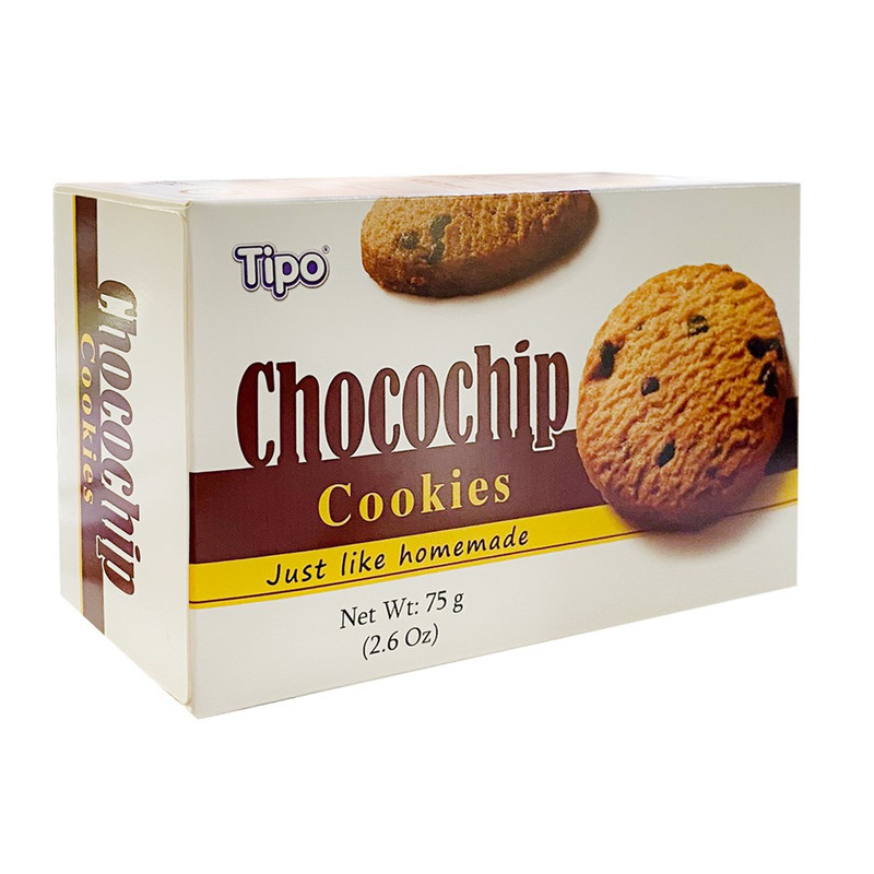 Banh Tipo cookies Chocochip 75g