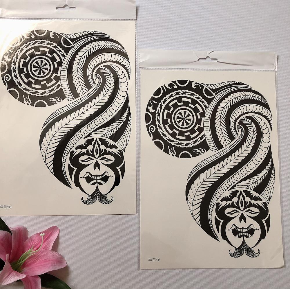 [HCM]Combo 2 tấm hình xăm dán bả vai 24x34cm  (mua 5t tặng mini tattoo)