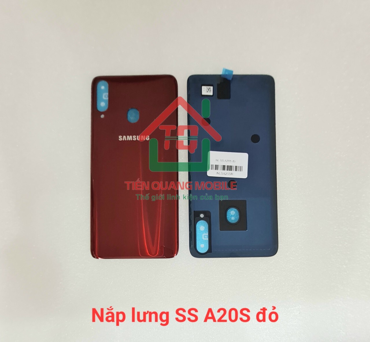 Nắp lưng Samsung A20S (4 màu)