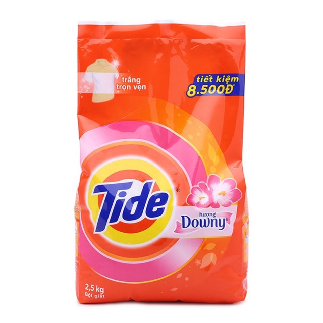 [HCM]Bột giặt Tide hương Downy 2.5kg