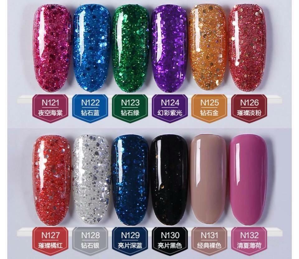 Sơn gel mini mã từ 121-160