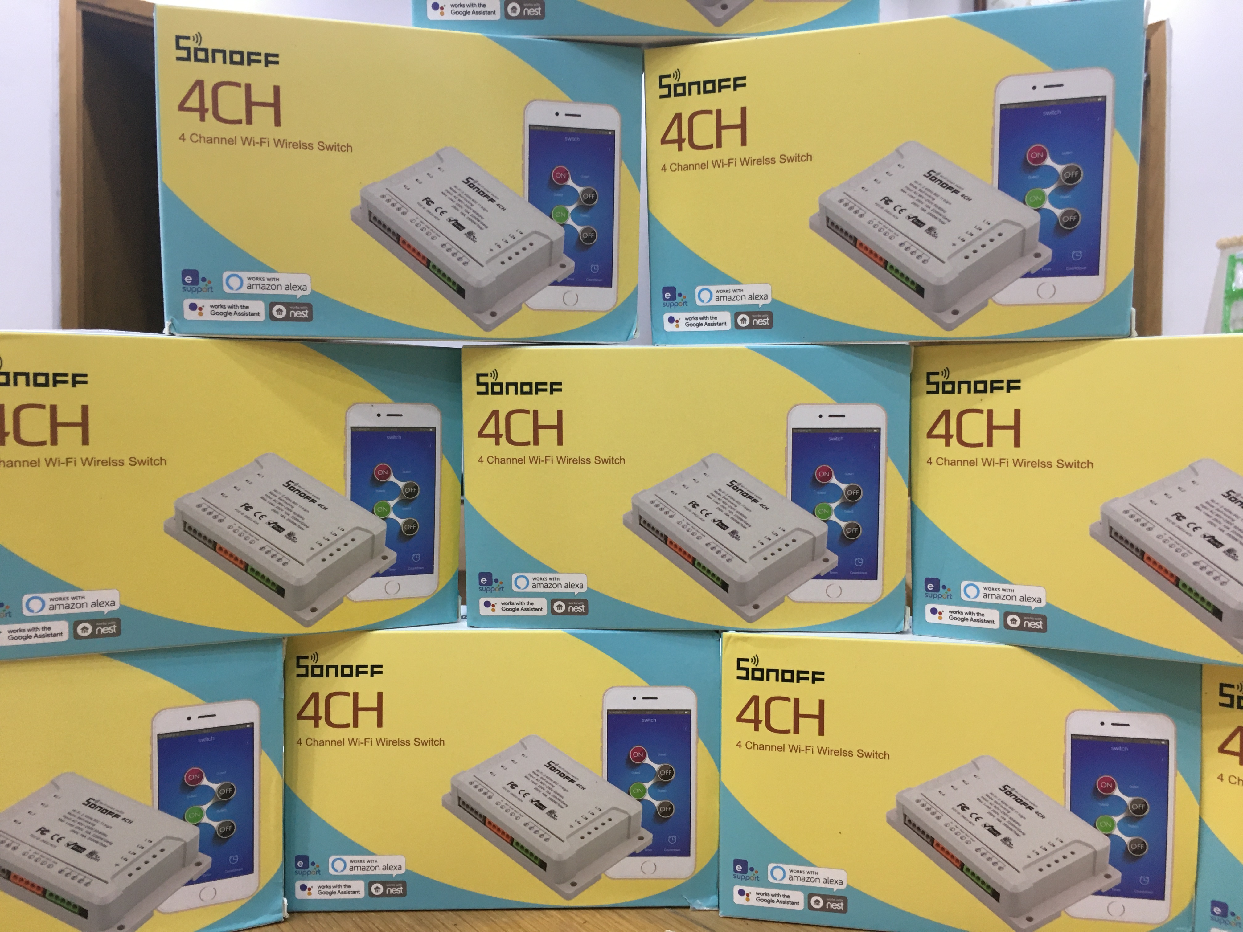 Công tắc thông minh 4 kênh Sonoff 4CH R2