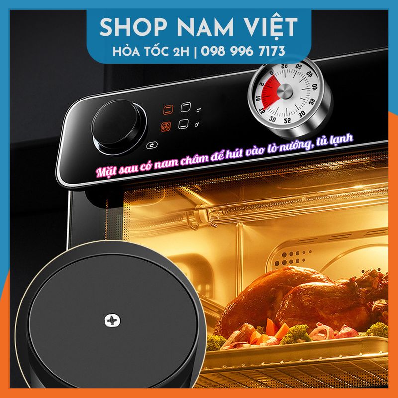 Đồng Hồ Hẹn Giờ 60 Phút Có Nam Châm Hít
