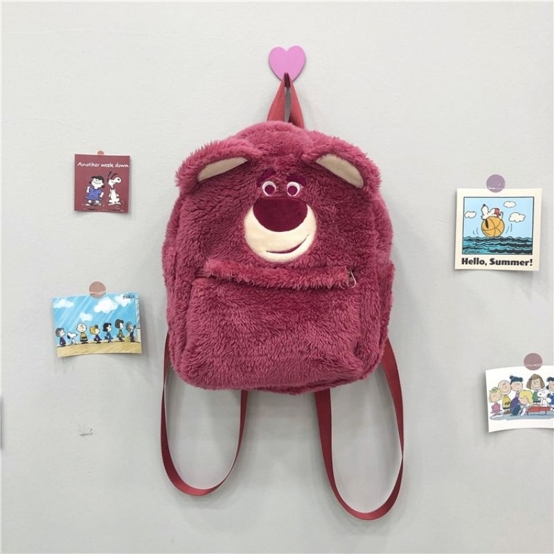 Balo gấu dâu Lotso đáng yêu