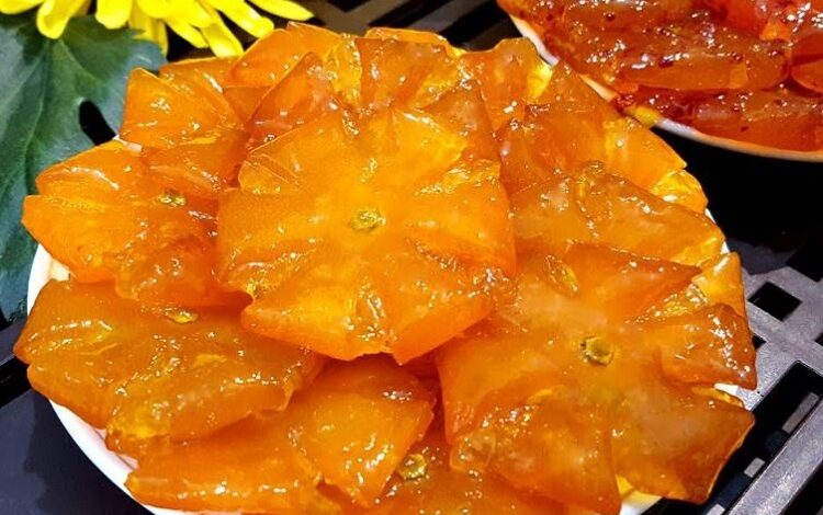 1KG Mứt tắc ép nguyên trái dùng pha nước, làm mứt