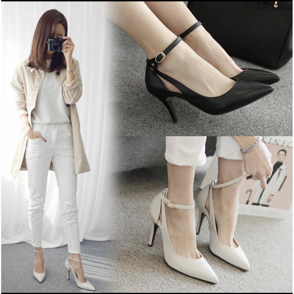 Giày Cao Gót 5 Phân Cao Cấp Hở Gót KHC31 Vietlavani