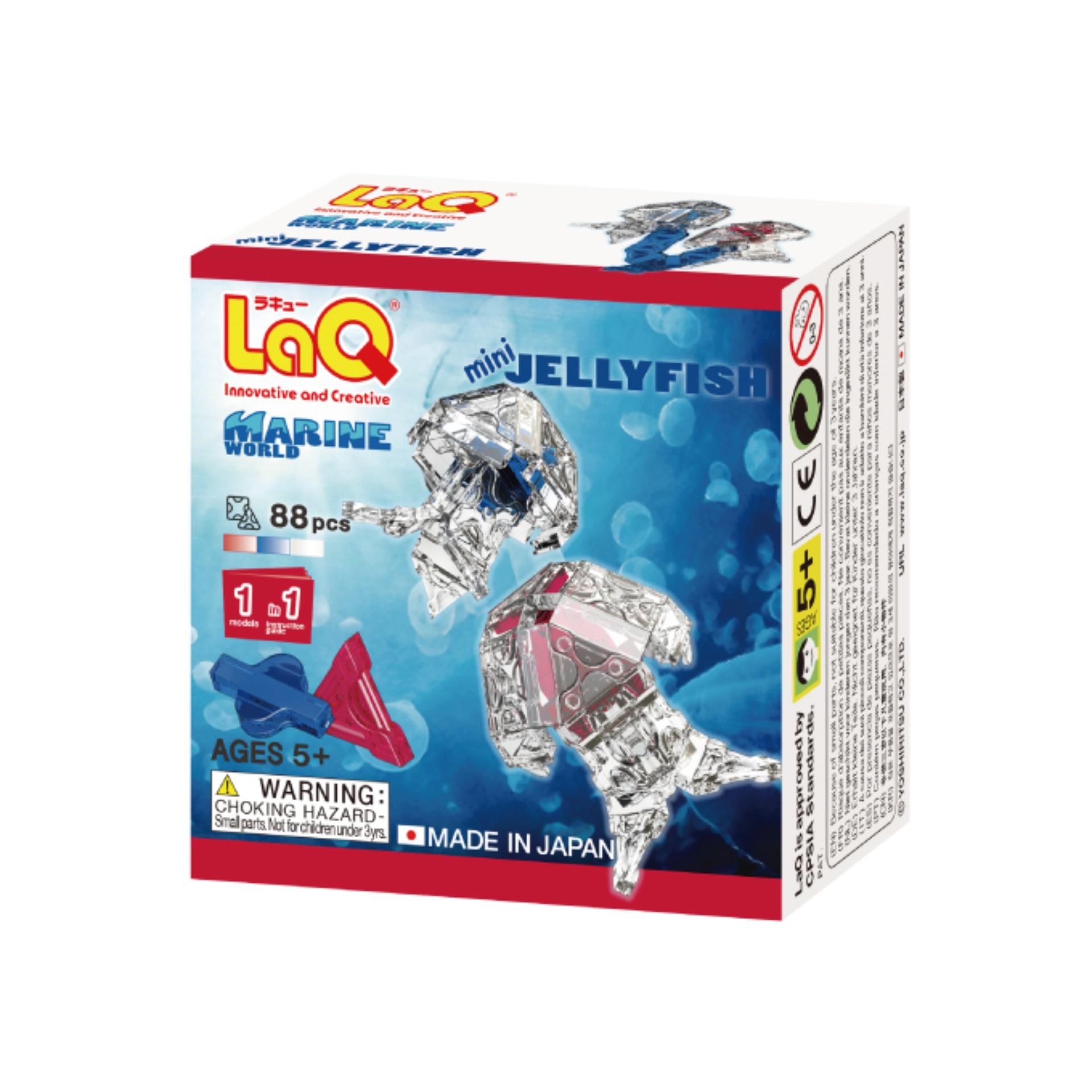 Bộ lắp ráp LaQ Marine World MINI JELLYFISH (Sinh vật biển - Con sứa)