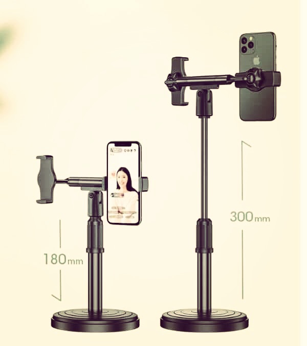Chân kẹp 2 điện thoại live stream