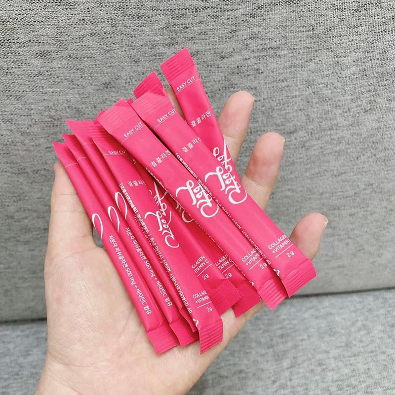 Gói bột uống bổ sung Collagen Lemona Hàn Quốc