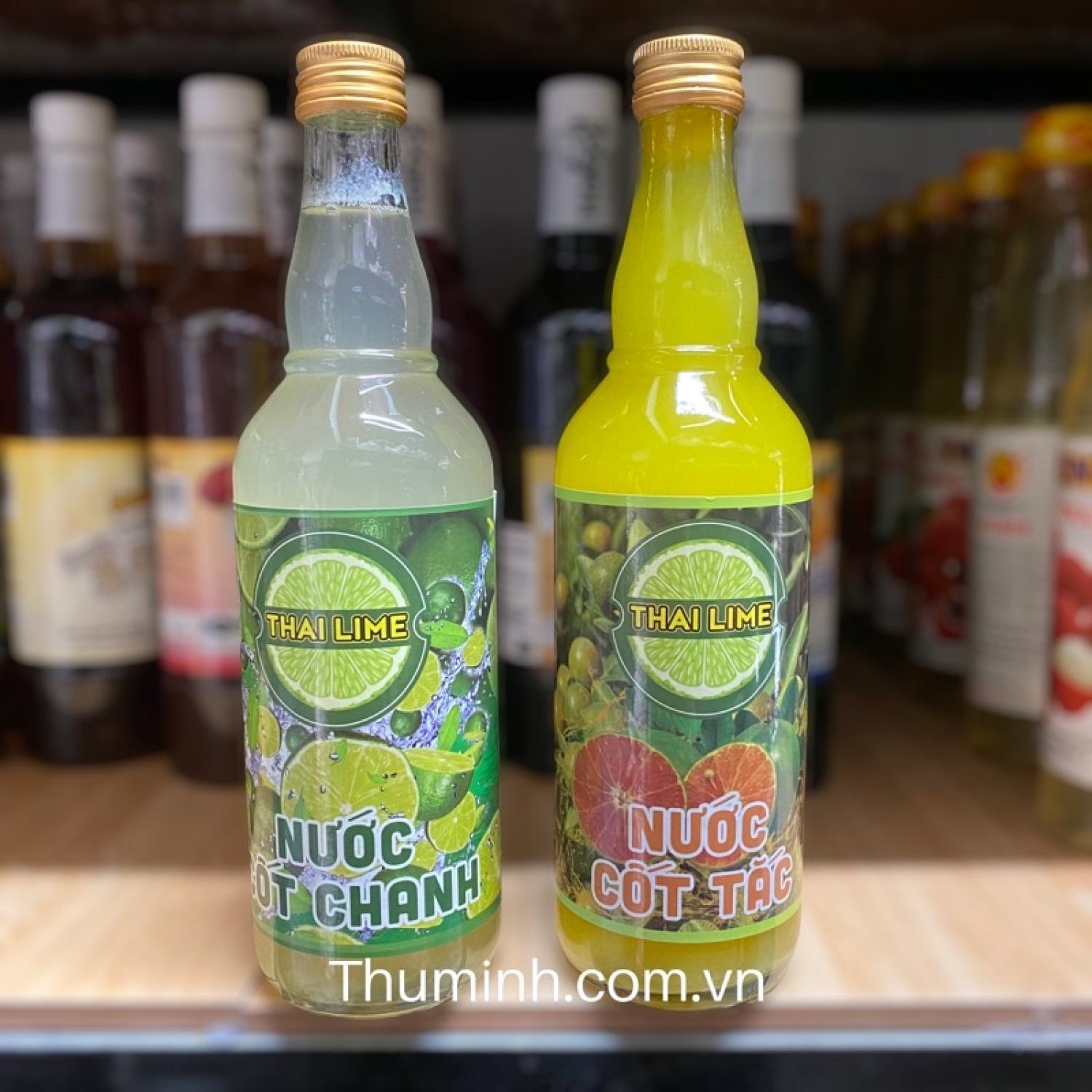 Nước Cốt Chanh / Cốt Tắc Thai Lime Chai 500ml