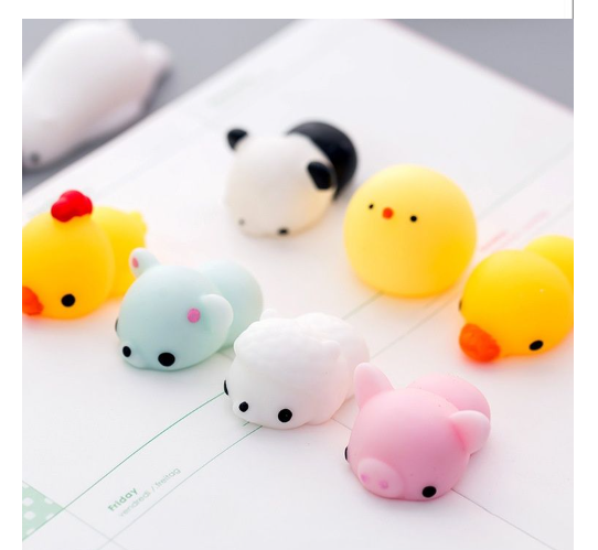 Combo thú mochi xả stress - Đồ chơi thú mochi squishy