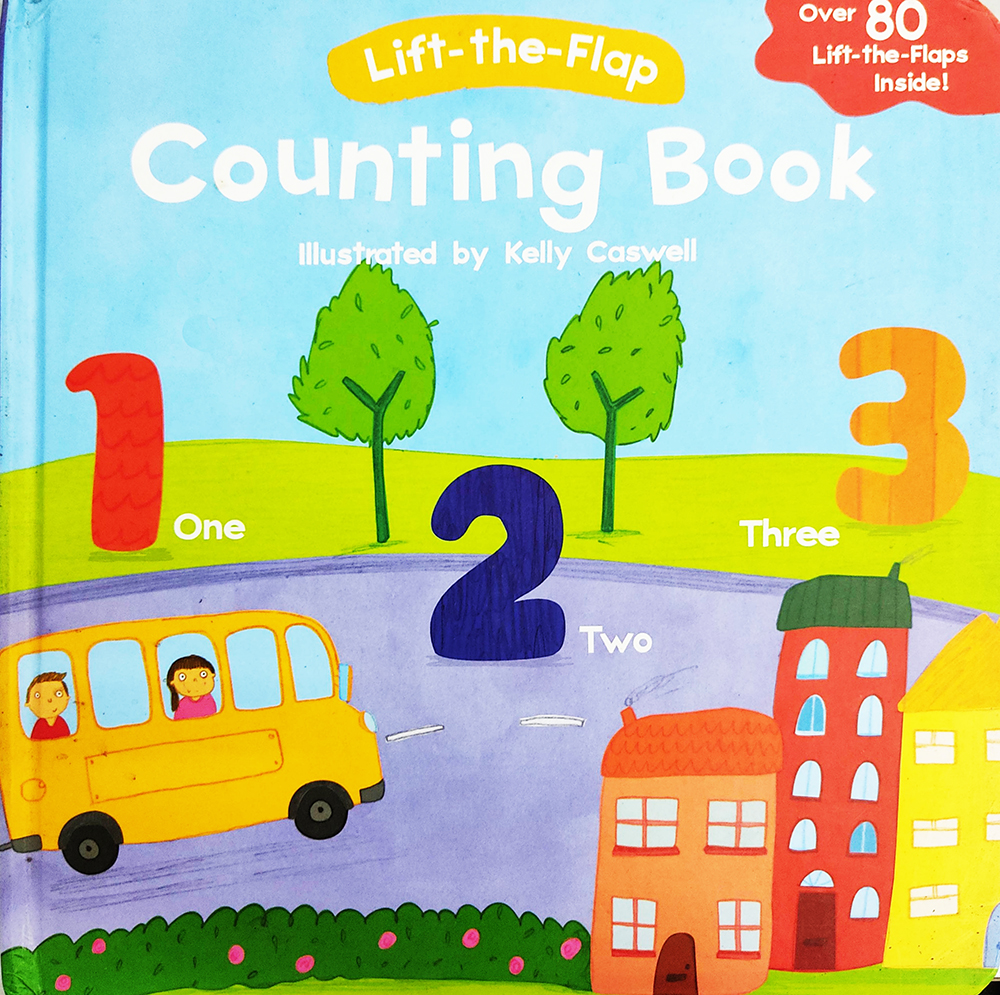Sách thiếu nhi ngoại văn - Lift The Flap Counting Book - Lật Giở Tập Đếm Số