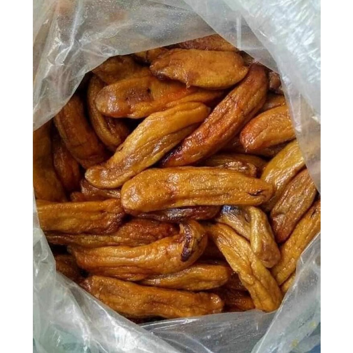 Chuối sấy dẻo Đà Lạt - chuối sấy dẻo nguyên trái 500g - ăn vặt - Tết