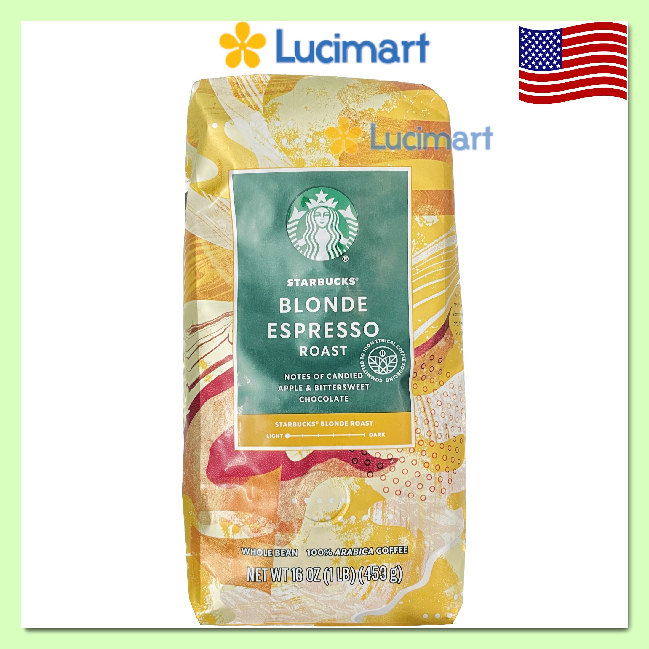 Cà phê Starbucks nguyên hạt 100% Arabica Coffee Whole Bean (USA)