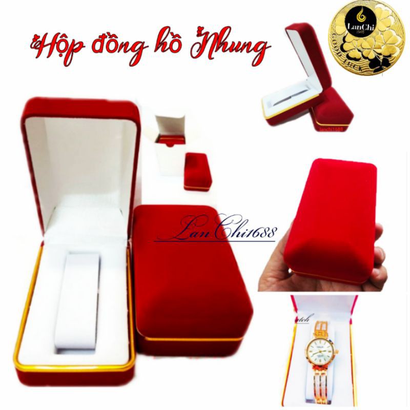 Hộp đựng đồng hồ phủ nhung do cao cấp