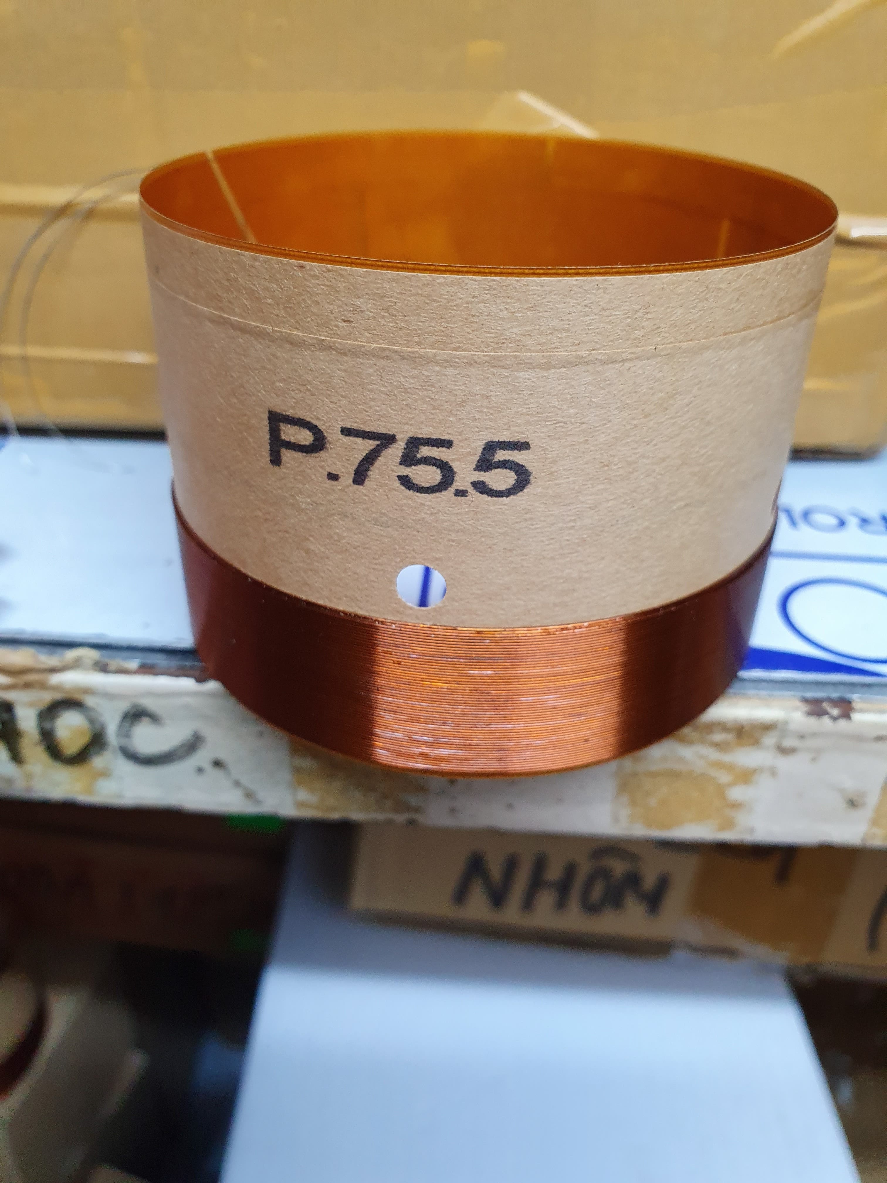 Côn loa phi 75.5 2 lớp