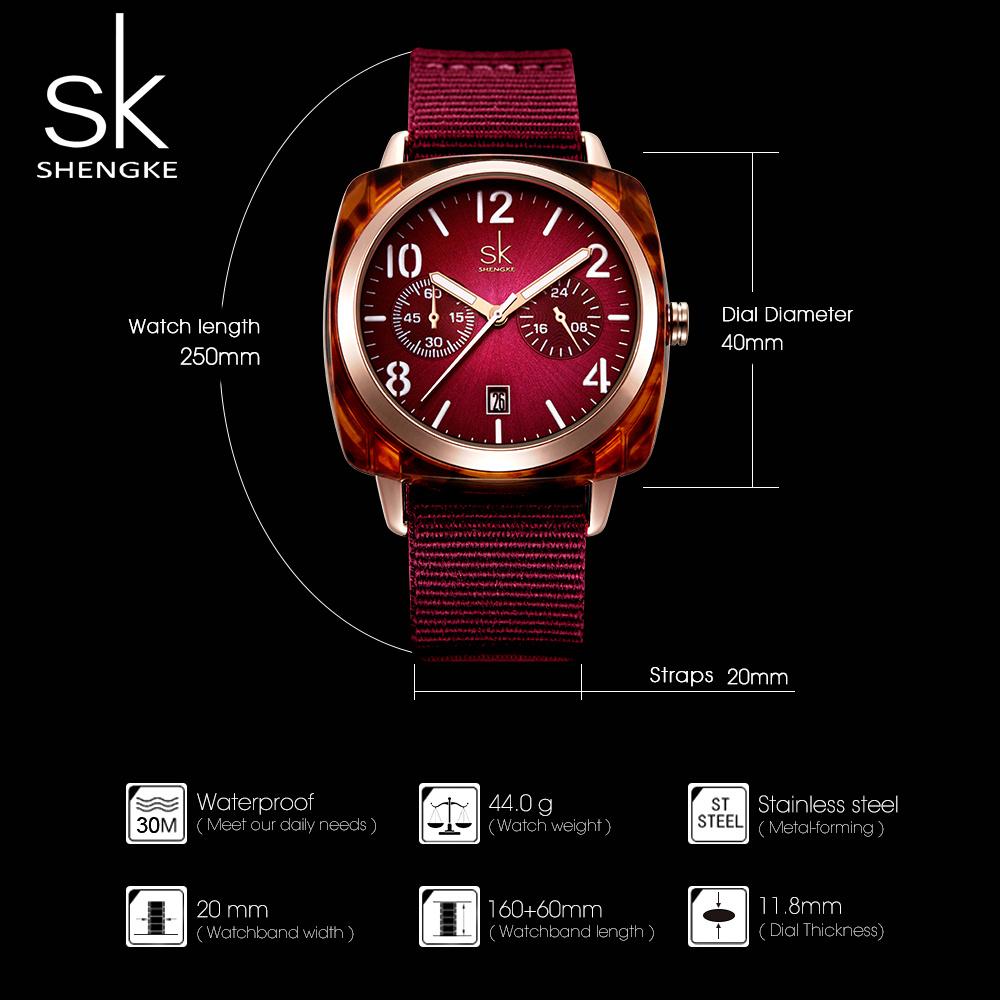Đồng hồ nữ Shengke UK K0097L