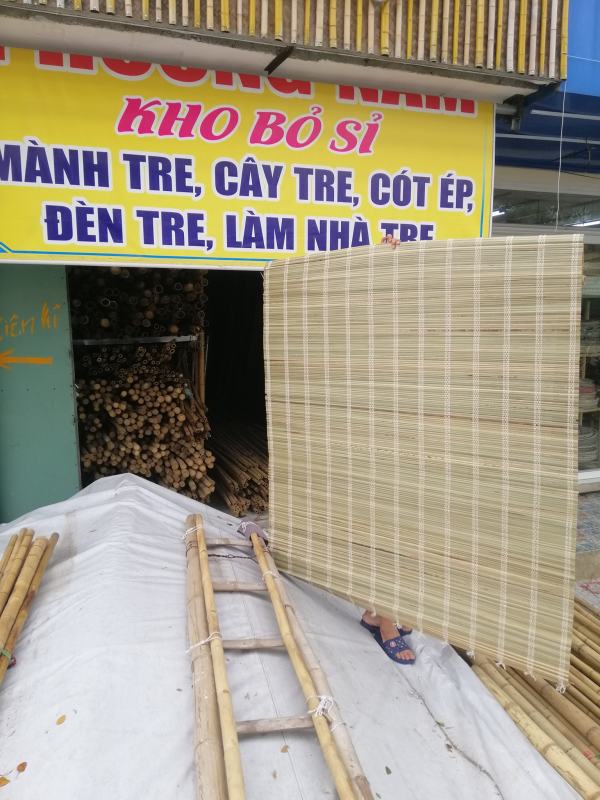 tấm mành tre trang trí tết mành che nắng kích thước 1.5*2m