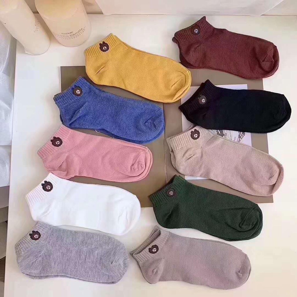[HCM]TẤT NỮ HÌNH GẤU CUTE
