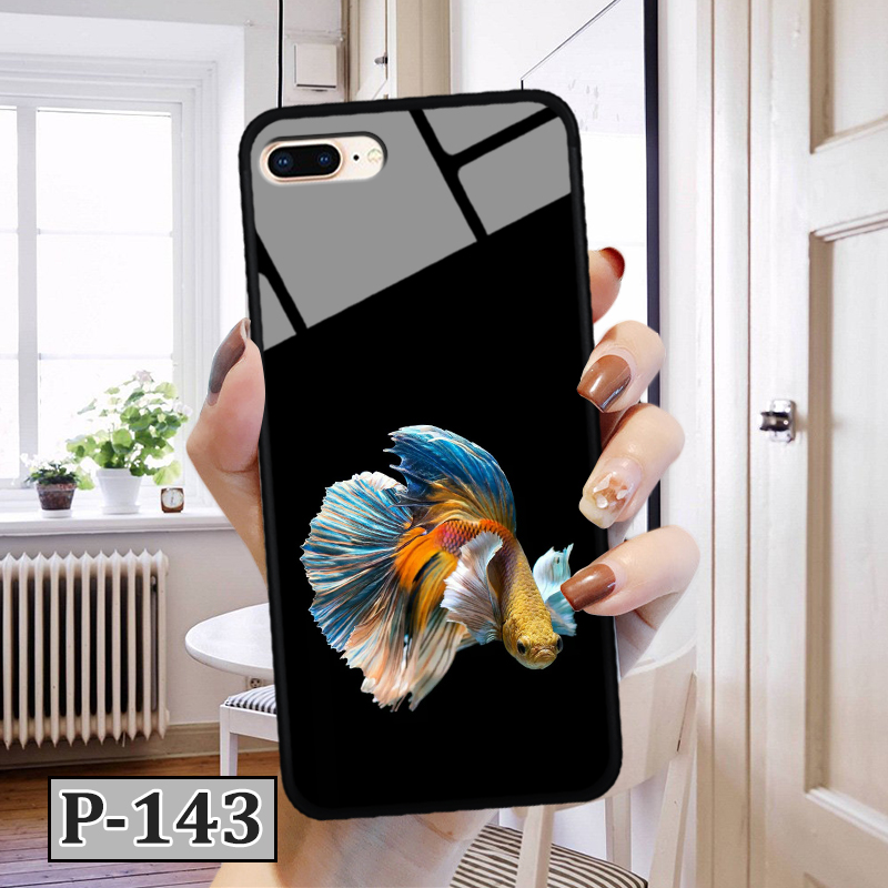 Ốp điện thoại IPHONE 8 PLUS - lưng kính in hình 3D