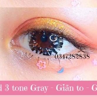 lens xám diamond 3 tone gray sử dụng 1 năm tặng kèm khây đựng